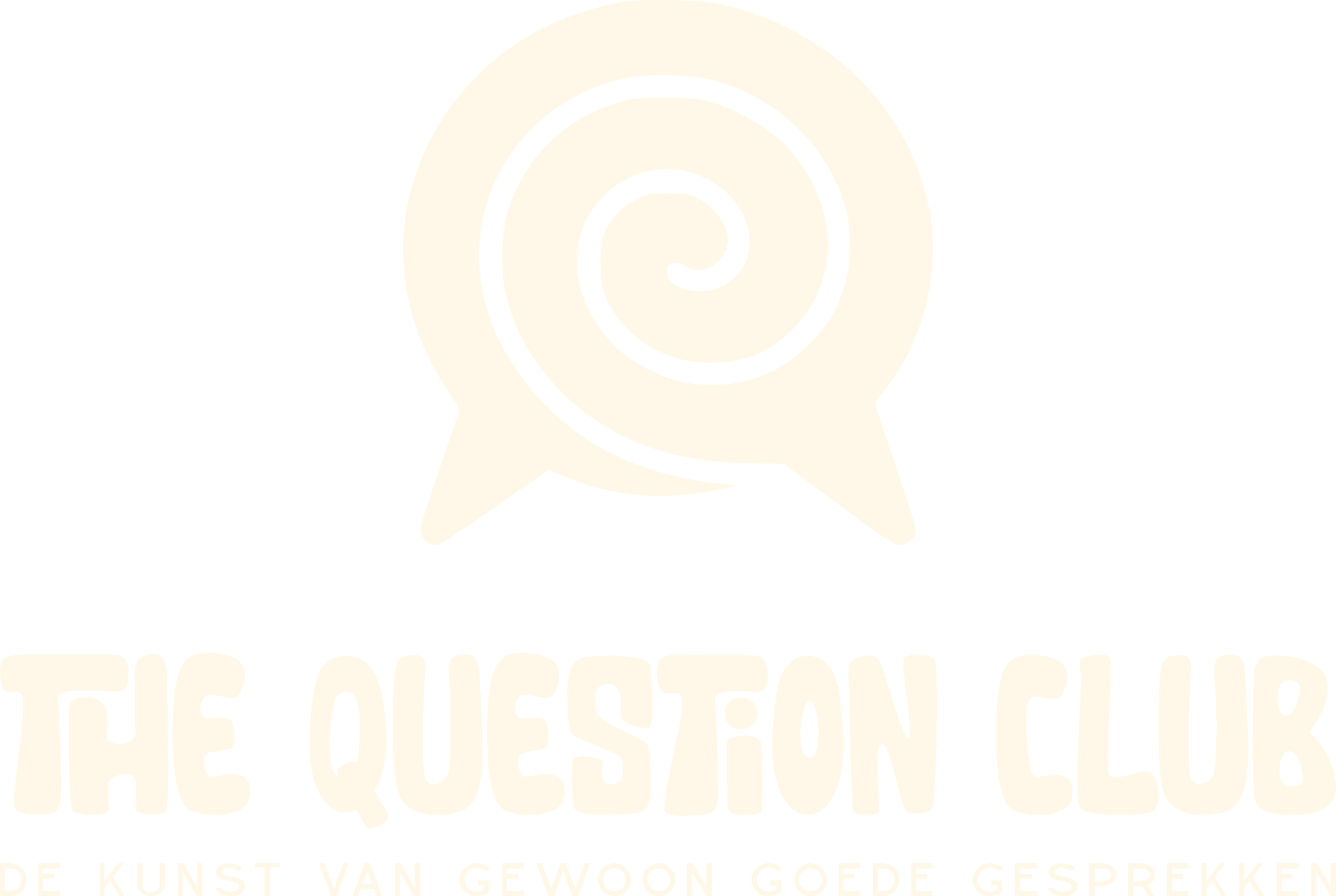 THE QUESTION CLUB — de kunst van Gewoon Goede Gesprekken